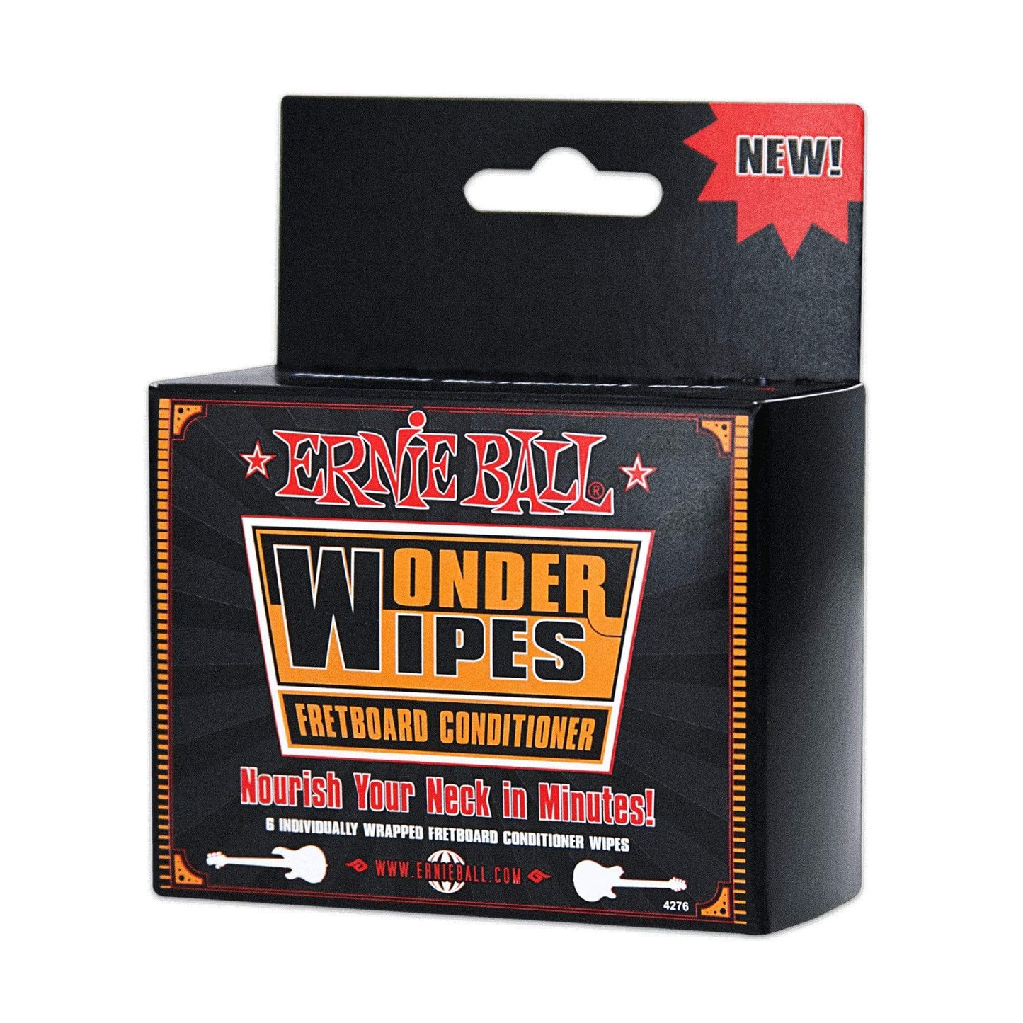 Ernie Ball Wonder Wipes Instrument Polish 20-Pack Accessories / Tools