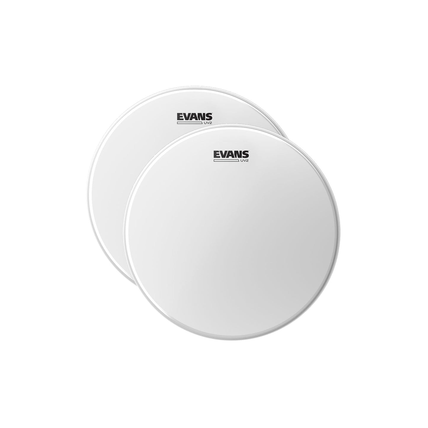 Evans 12" UV2 Coated Drum Head (2 Pack Bundle) Drums and Percussion / Parts and Accessories / Heads