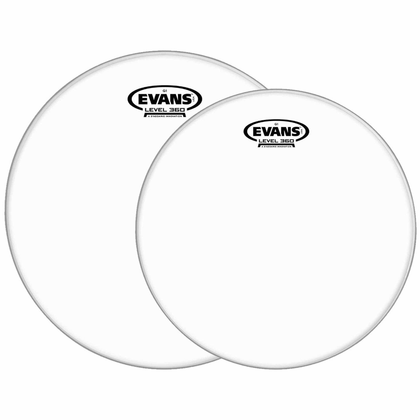 Evans 13/16" G1 Clear Drumhead (2 Pack Bundle) Drums and Percussion / Parts and Accessories / Heads