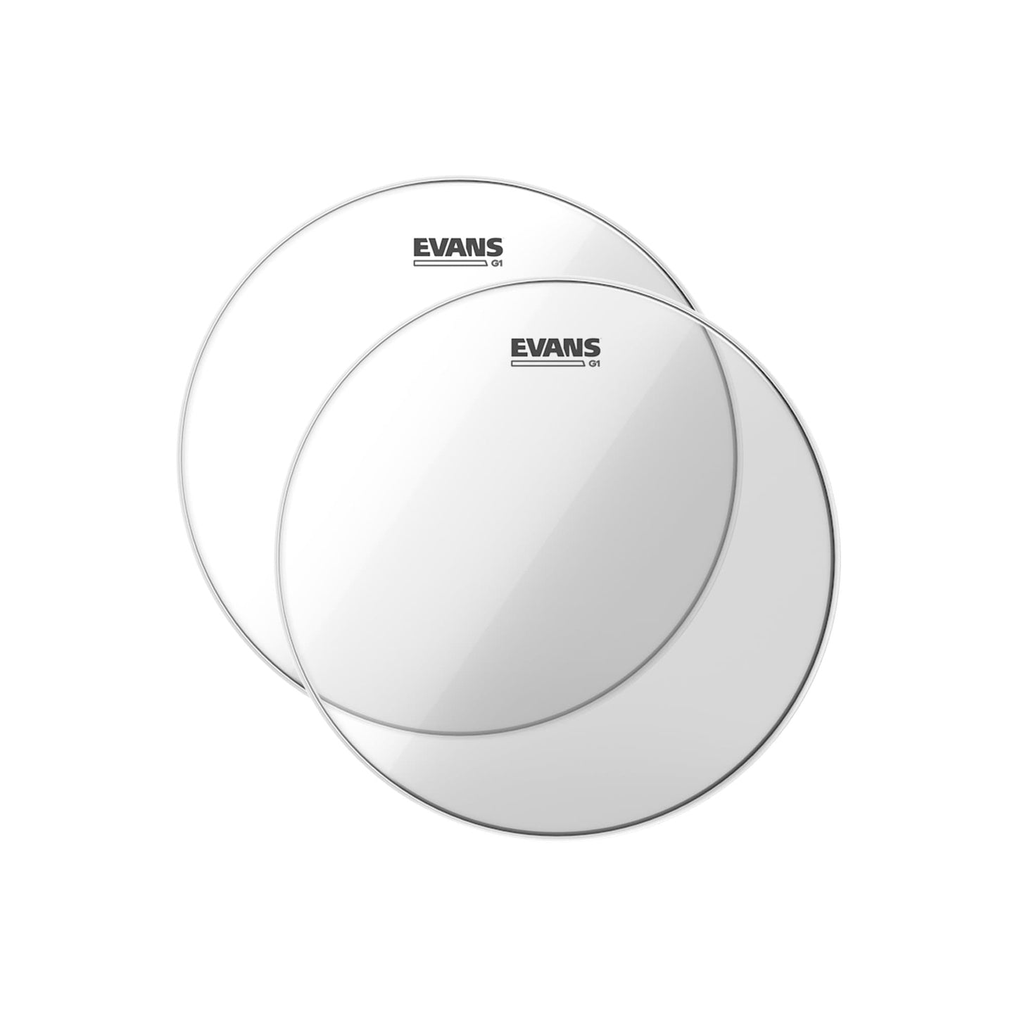 Evans 13" G1 Clear Drumhead (2 Pack Bundle) Drums and Percussion / Parts and Accessories / Heads