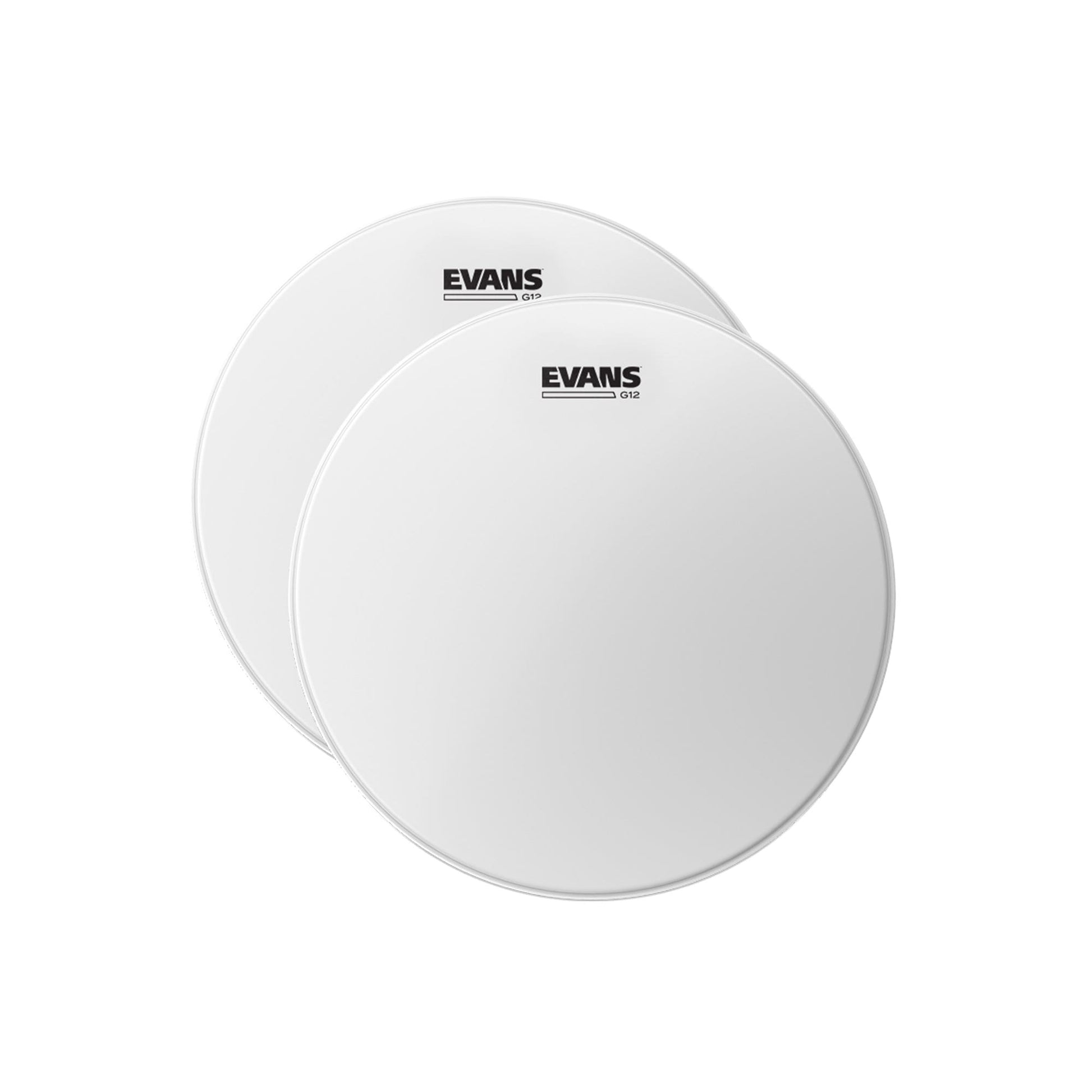 Evans 13" G12 Coated White Drum Head (2 Pack Bundle) Drums and Percussion / Parts and Accessories / Heads
