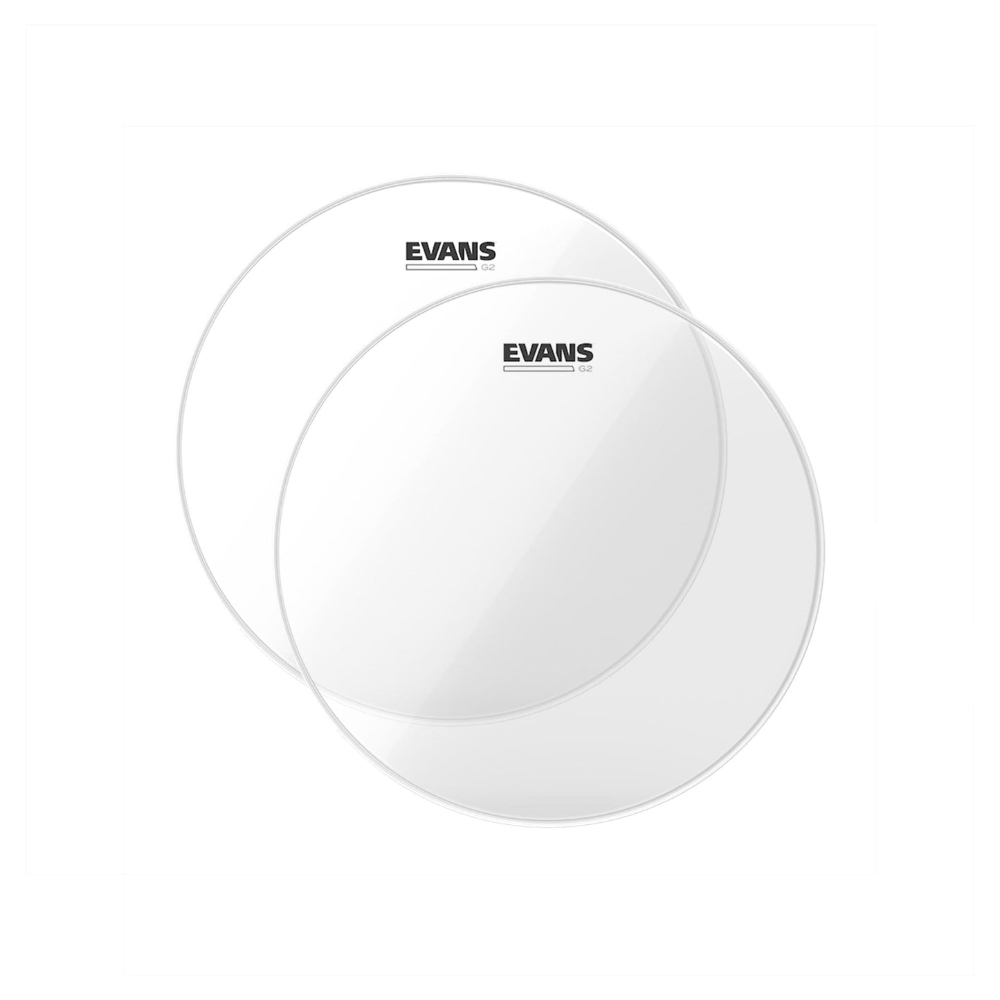 Evans 13" G2 Clear Drumhead (2 Pack Bundle) Drums and Percussion / Parts and Accessories / Heads