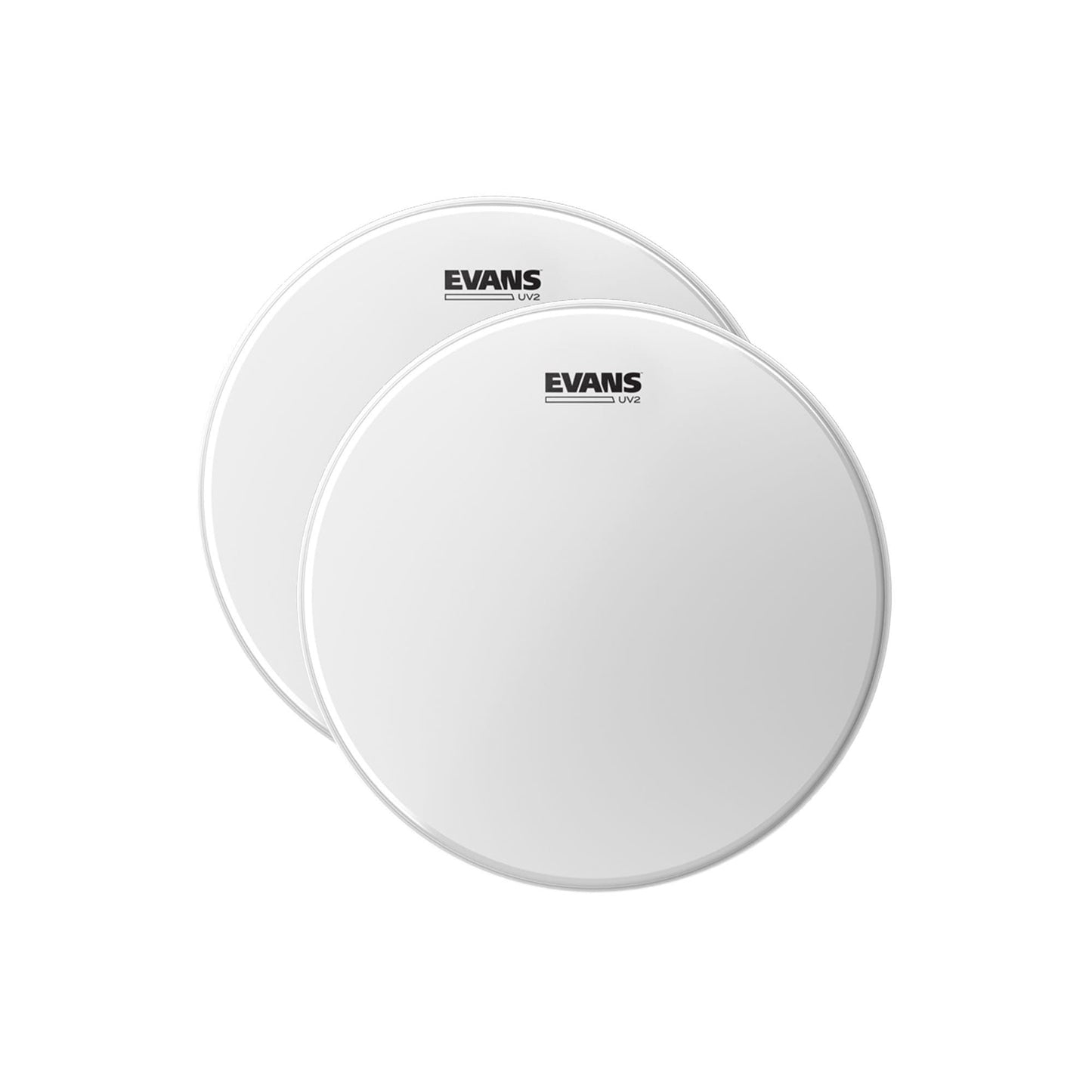 Evans 13" UV2 Coated Drum Head (2 Pack Bundle) Drums and Percussion / Parts and Accessories / Heads