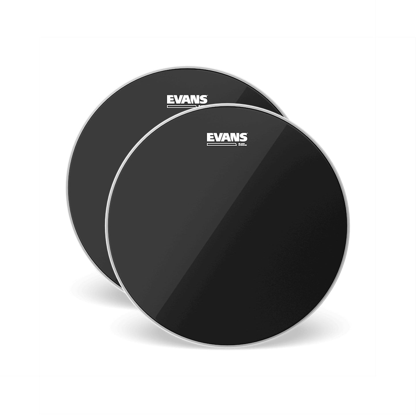 Evans 14" Black Chrome Tom Batter (2 Pack Bundle) Drums and Percussion / Parts and Accessories / Heads