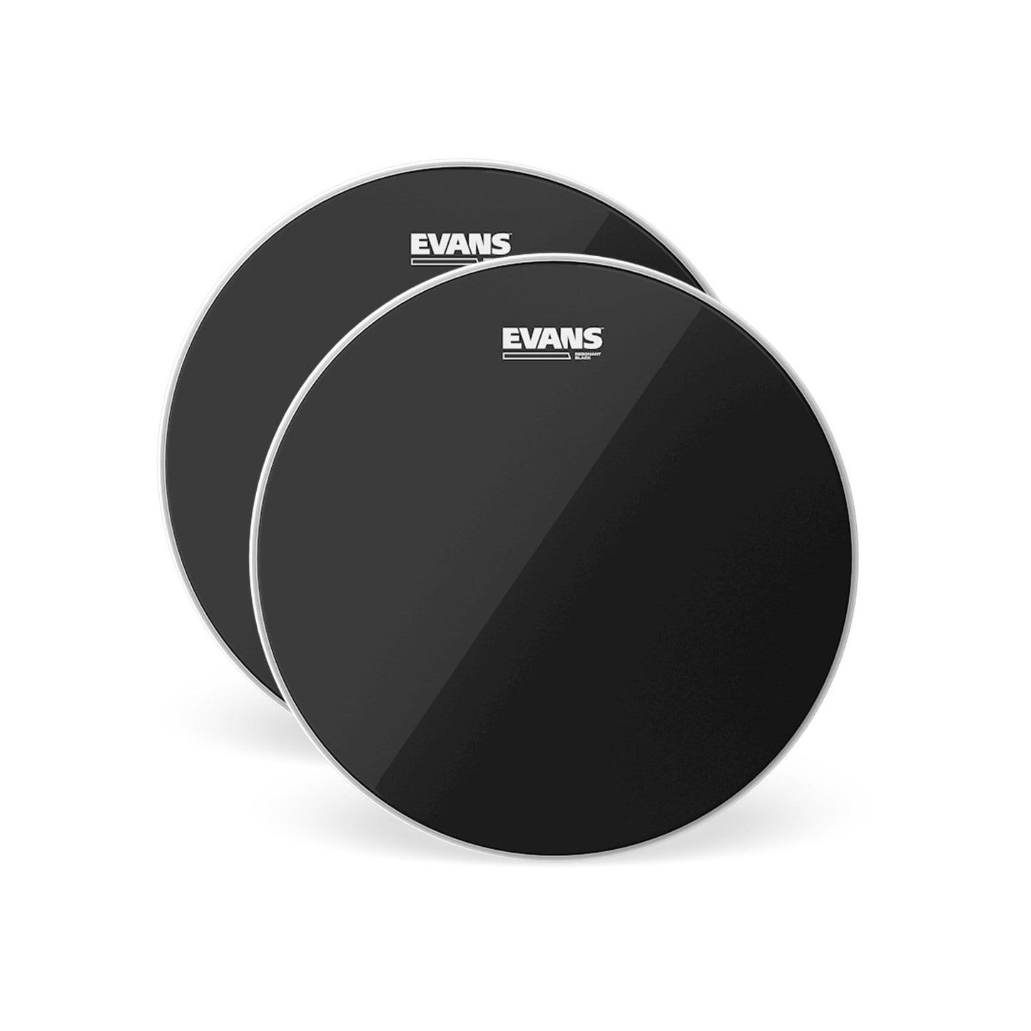 Evans 14" Black Resonant Tom Drum Head (2 Pack Bundle) Drums and Percussion / Parts and Accessories / Heads