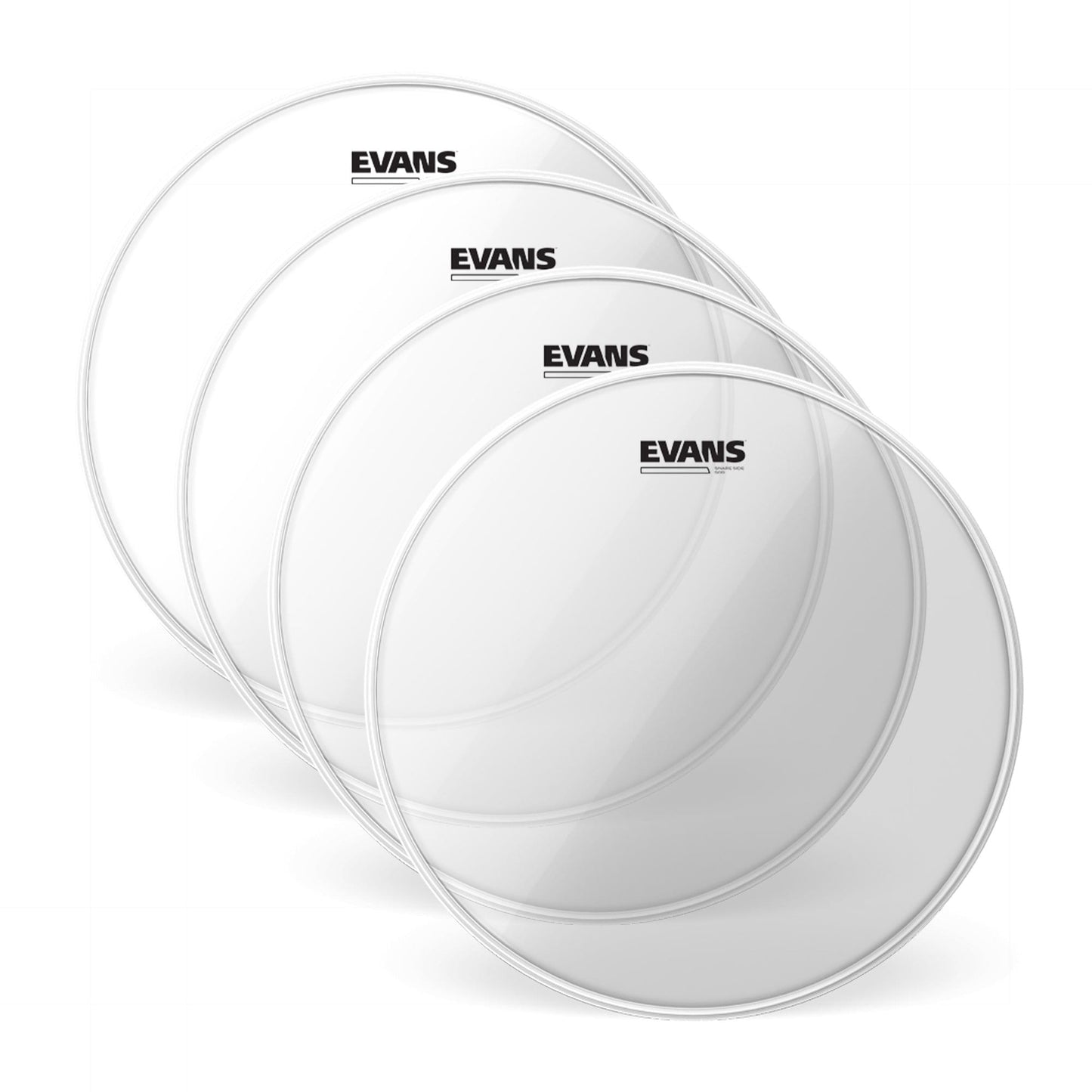 Evans 14" Clear 500 Snare Side (4 Pack Bundle) Drums and Percussion / Parts and Accessories / Heads