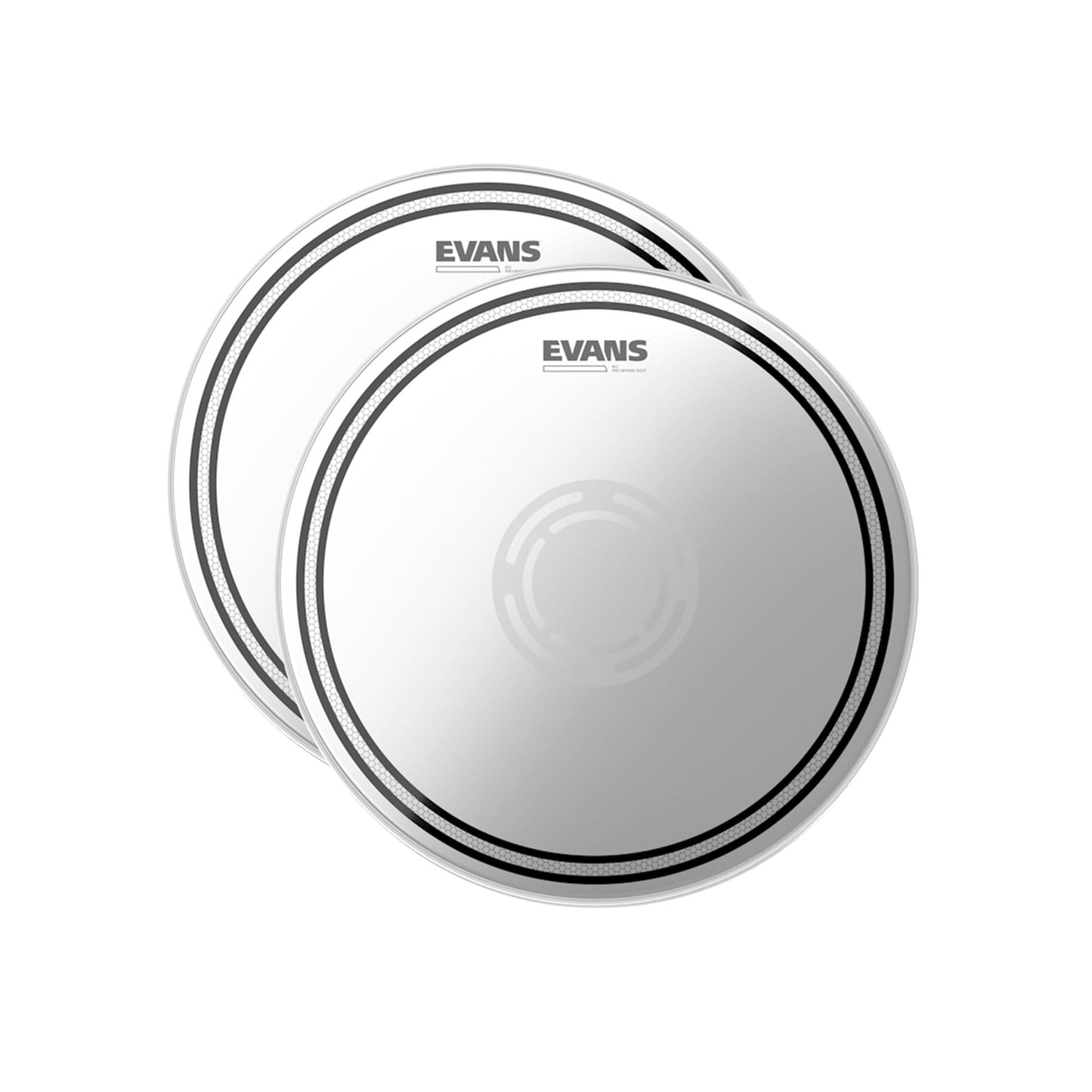 Evans 14" EC Reverse Dot Snare Drum Batter Head (2 Pack Bundle) Drums and Percussion / Parts and Accessories / Heads
