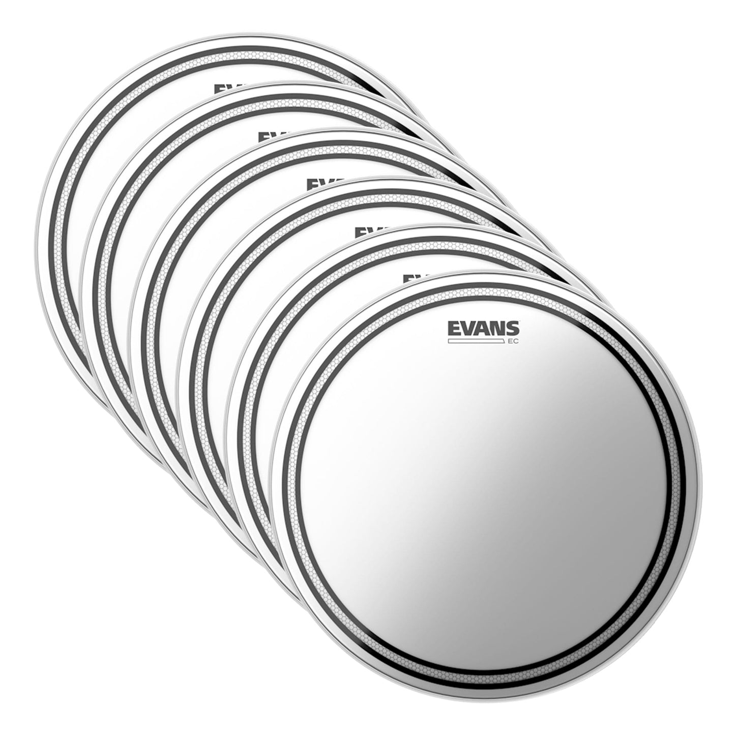 Evans 14" EC Snare Drum Batter Head (6 Pack Bundle) Drums and Percussion / Parts and Accessories / Heads