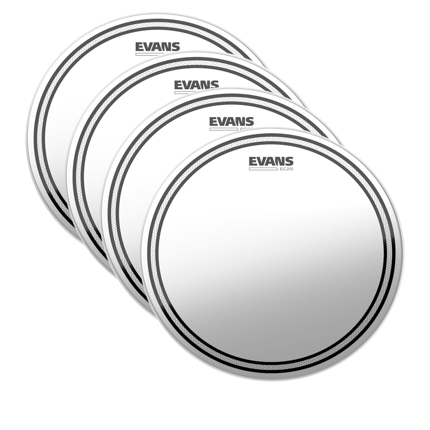 Evans 14" EC2 Coated SST (4 Pack Bundle) Drums and Percussion / Parts and Accessories / Heads