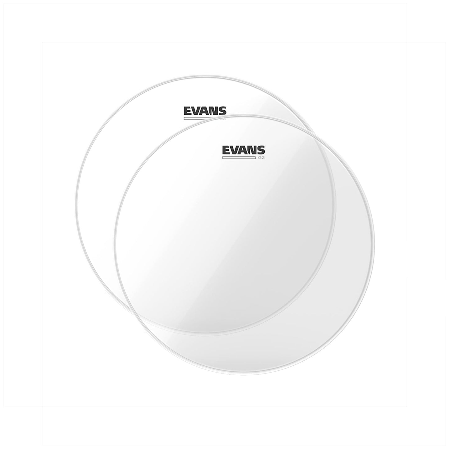Evans 14" G2 Clear Drumhead (2 Pack Bundle) Drums and Percussion / Parts and Accessories / Heads