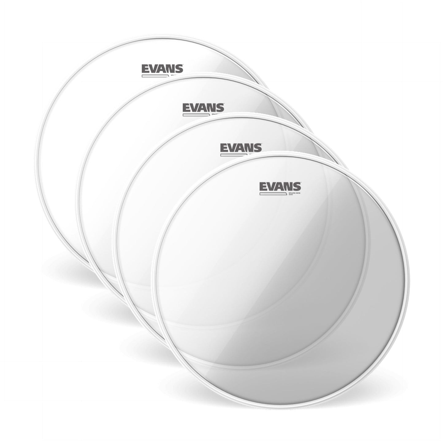 Evans 14" Hazy 300 Snare Side (4 Pack Bundle) Drums and Percussion / Parts and Accessories / Heads