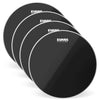 Evans 16" Black Resonant Tom Drum Head (4 Pack Bundle) Drums and Percussion / Parts and Accessories / Heads