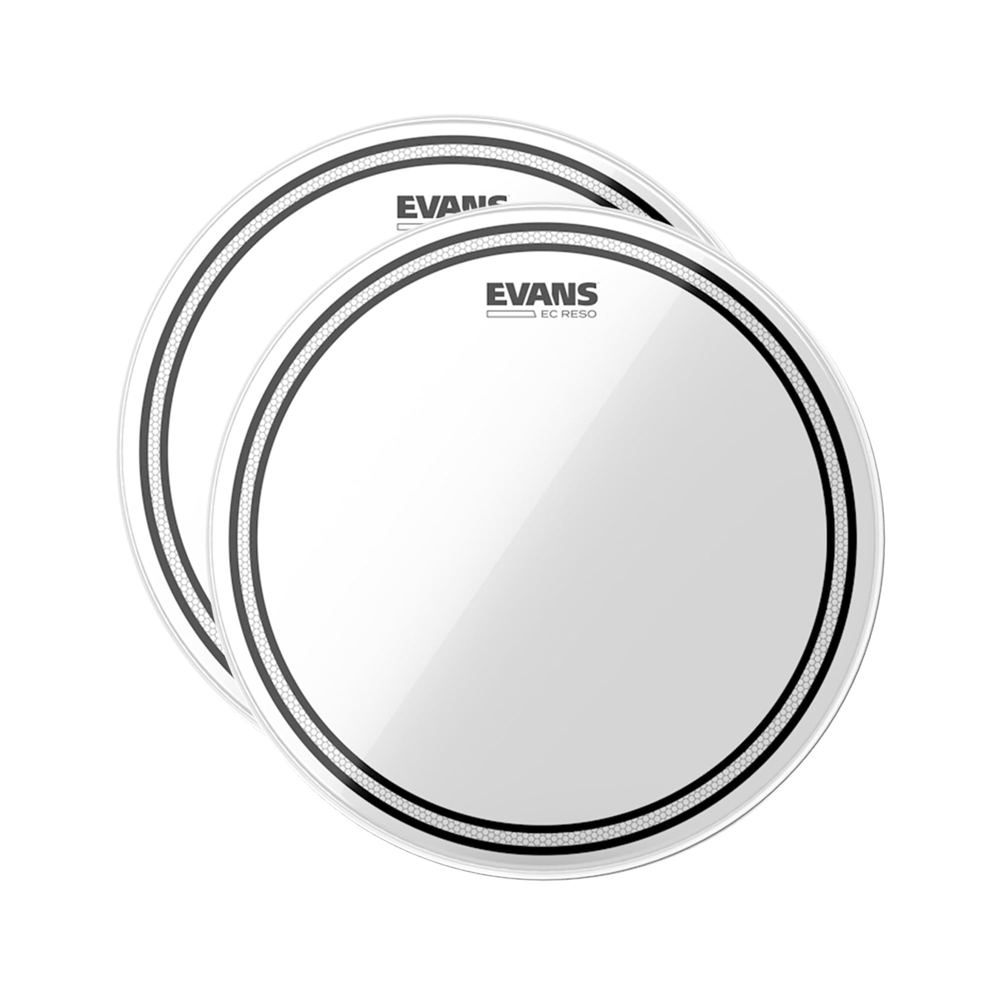 Evans 16" EC Resonant Tom Drum Head (2 Pack Bundle) Drums and Percussion / Parts and Accessories / Heads