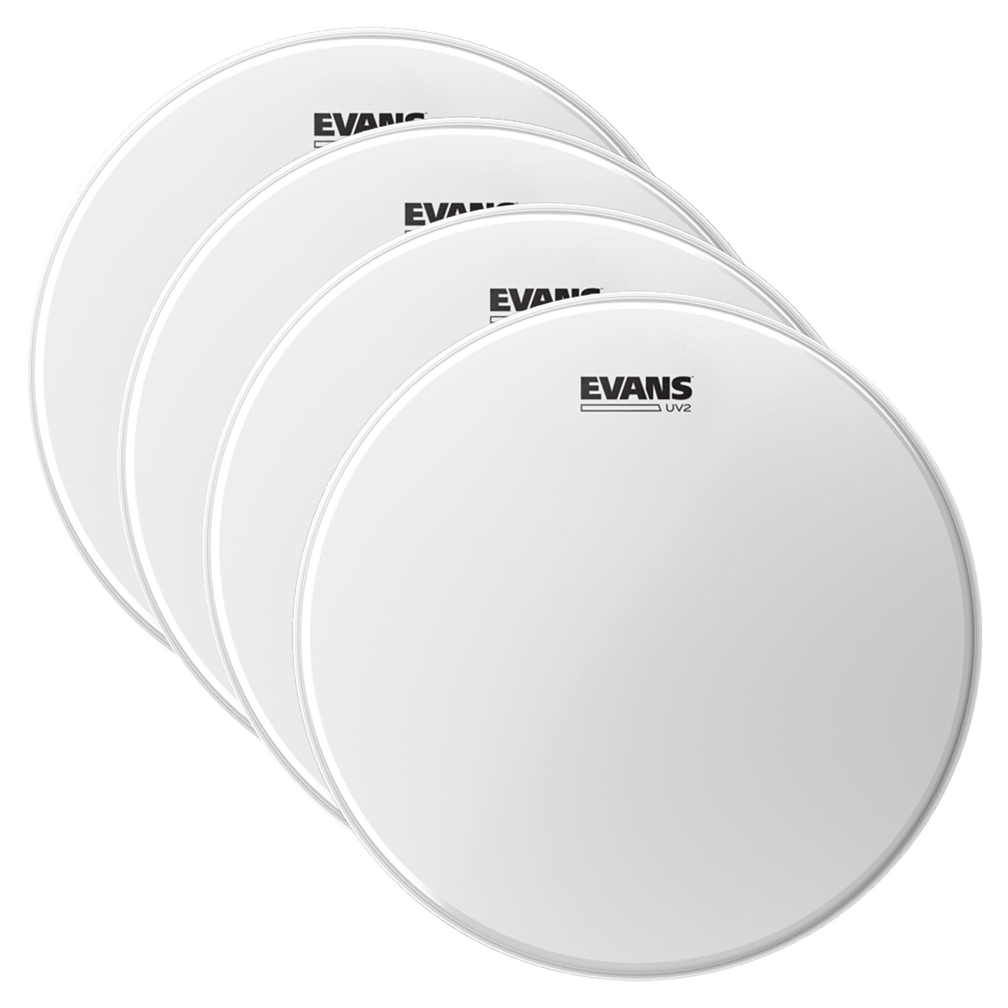 Evans 16" UV2 Coated Drum Head (4 Pack Bundle) Drums and Percussion / Parts and Accessories / Heads