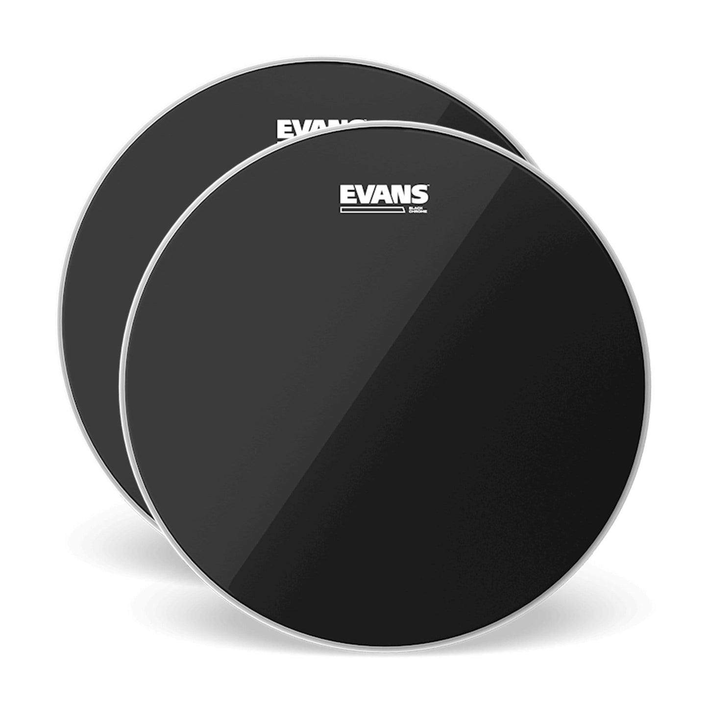 Evans 18" Black Chrome Tom Batter (2 Pack Bundle) Drums and Percussion / Parts and Accessories / Heads