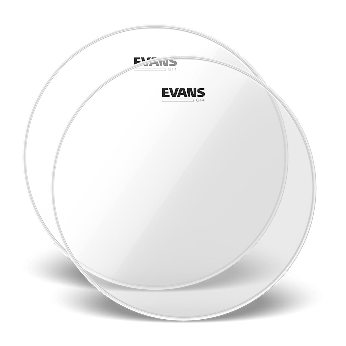 Evans 18" G14 Tom Head Clear (2 Pack Bundle) Drums and Percussion / Parts and Accessories / Heads