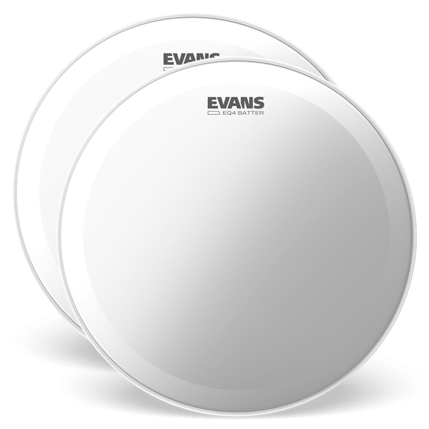 Evans 20" EQ4 Bass Drum Batter Head Coated (2 Pack Bundle) Drums and Percussion / Parts and Accessories / Heads