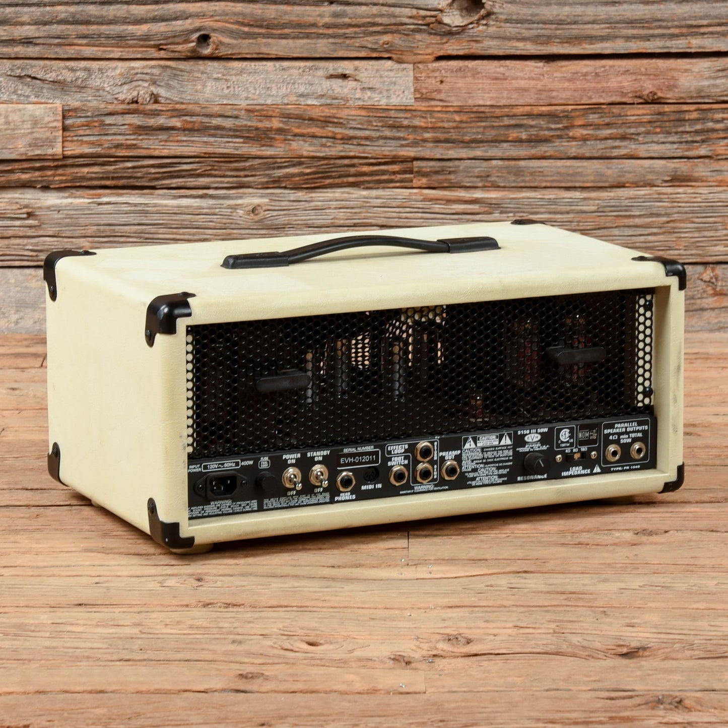 EVH 5150 III 6L6 3-Channel 50-Watt Guitar Amp Head Ivory Amps / Guitar Cabinets