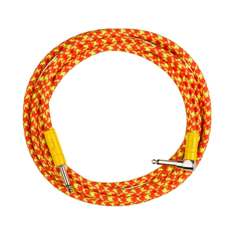 Fender MonoNeon Instrument Cable 10' Orange Accessories / Cables