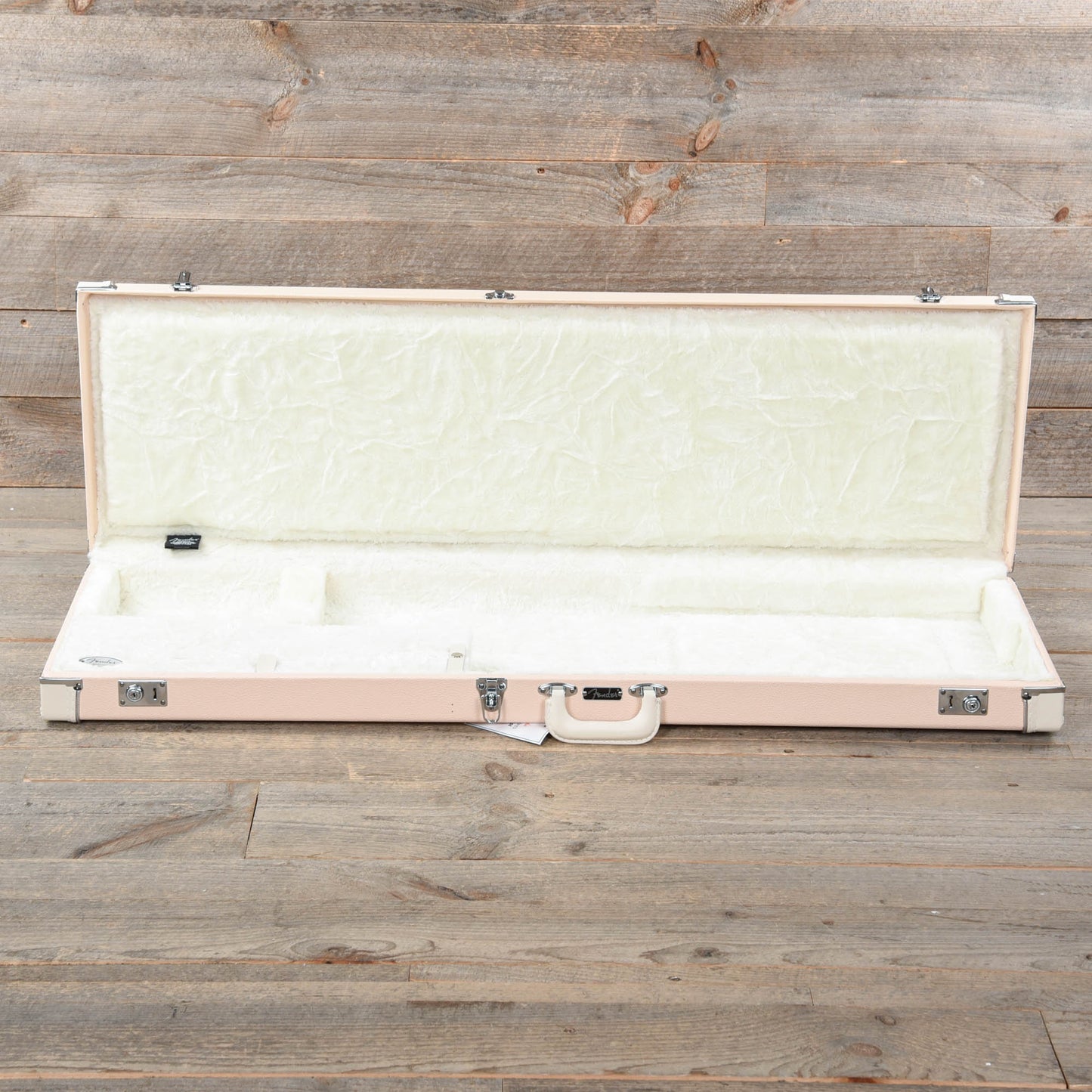 Fender Classic Series Hardshell Case Jazz Bass/Precision Bass Shell Pink w/Cream Interior Accessories / Cases and Gig Bags / Guitar Cases