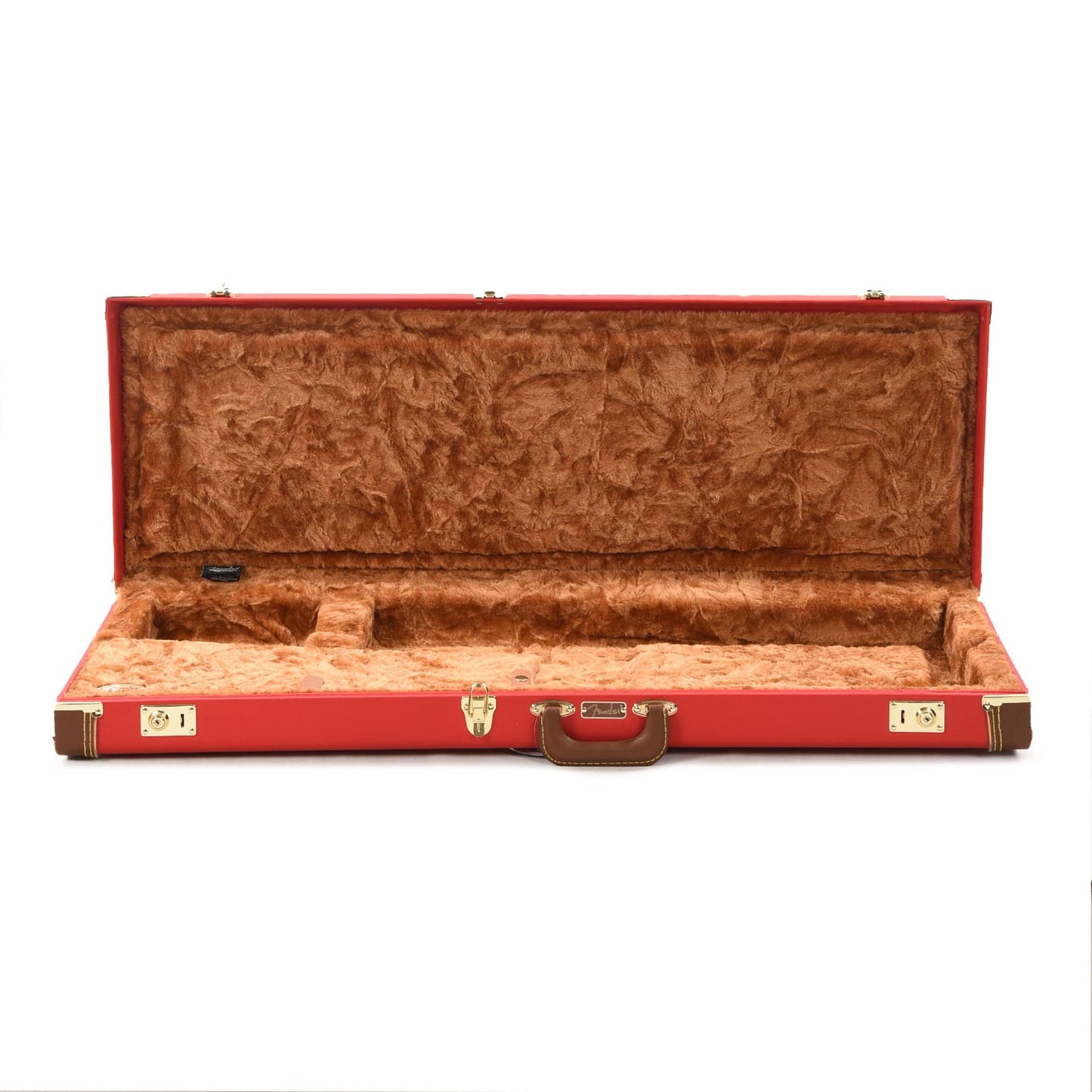 Fender Classic Series Wood Case Strat/Tele Fiesta Red Accessories / Cases and Gig Bags / Guitar Cases