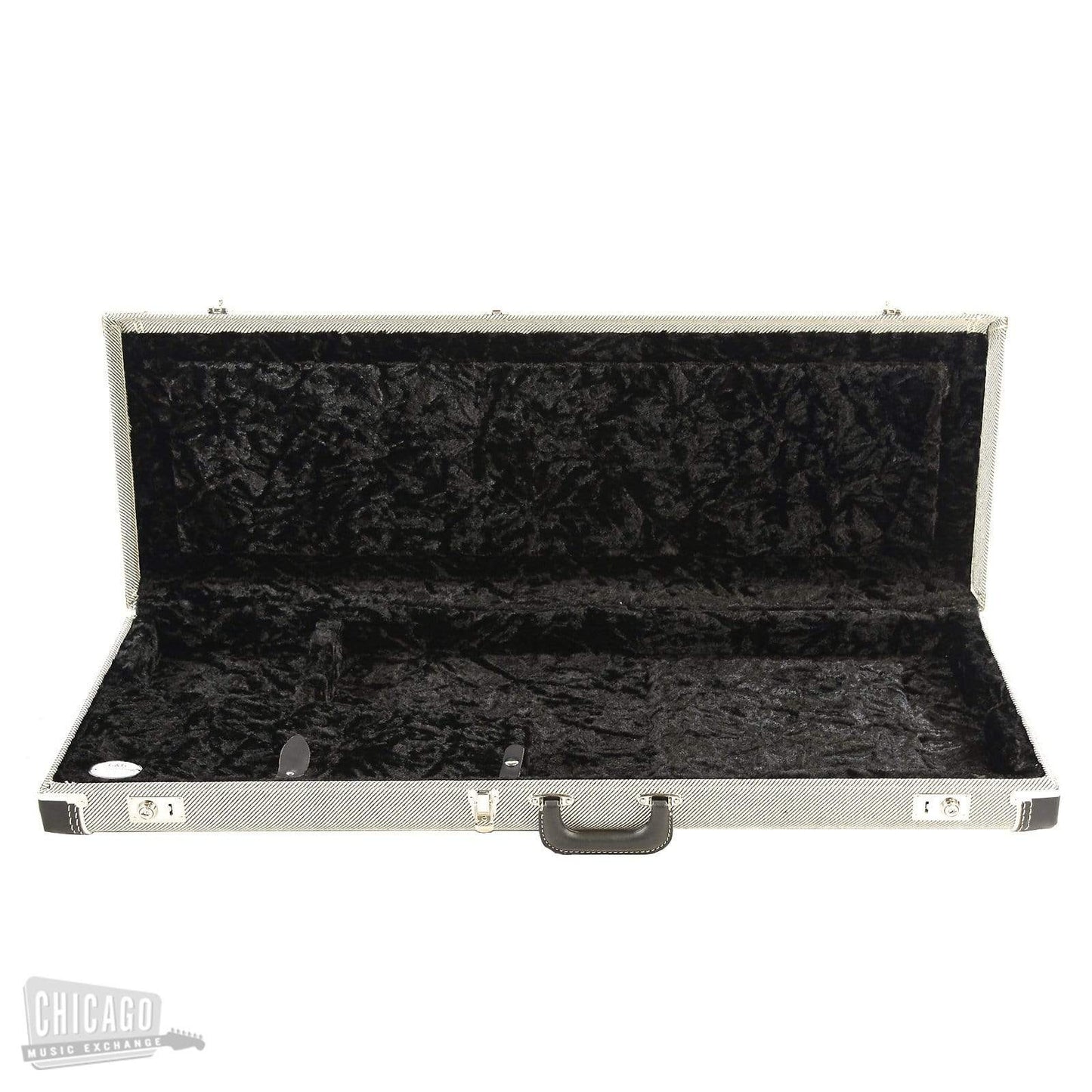 Fender Deluxe Tweed Case Strat/Tele Black Plush Interior Accessories / Cases and Gig Bags / Guitar Cases
