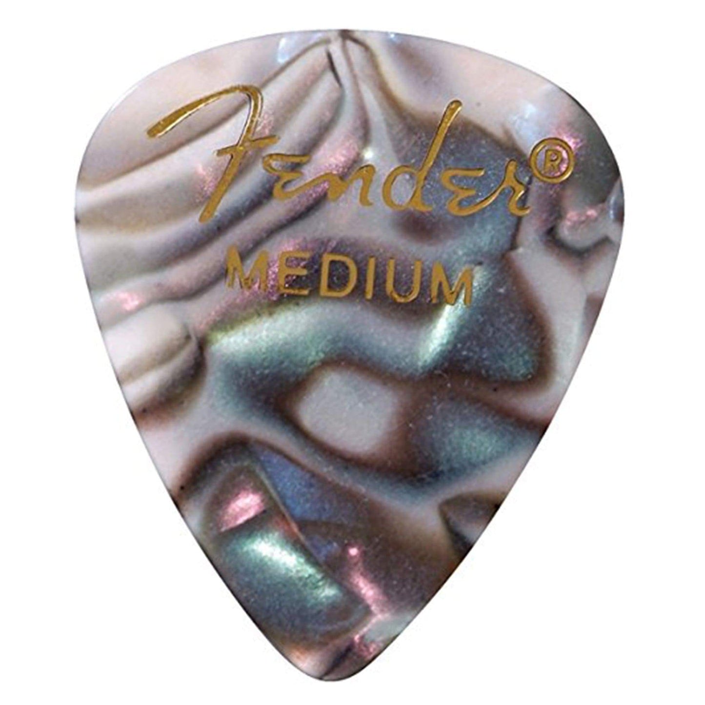 Fender 351 Pick Abalone Medium 2 Pack (24) Bundle Accessories / Picks