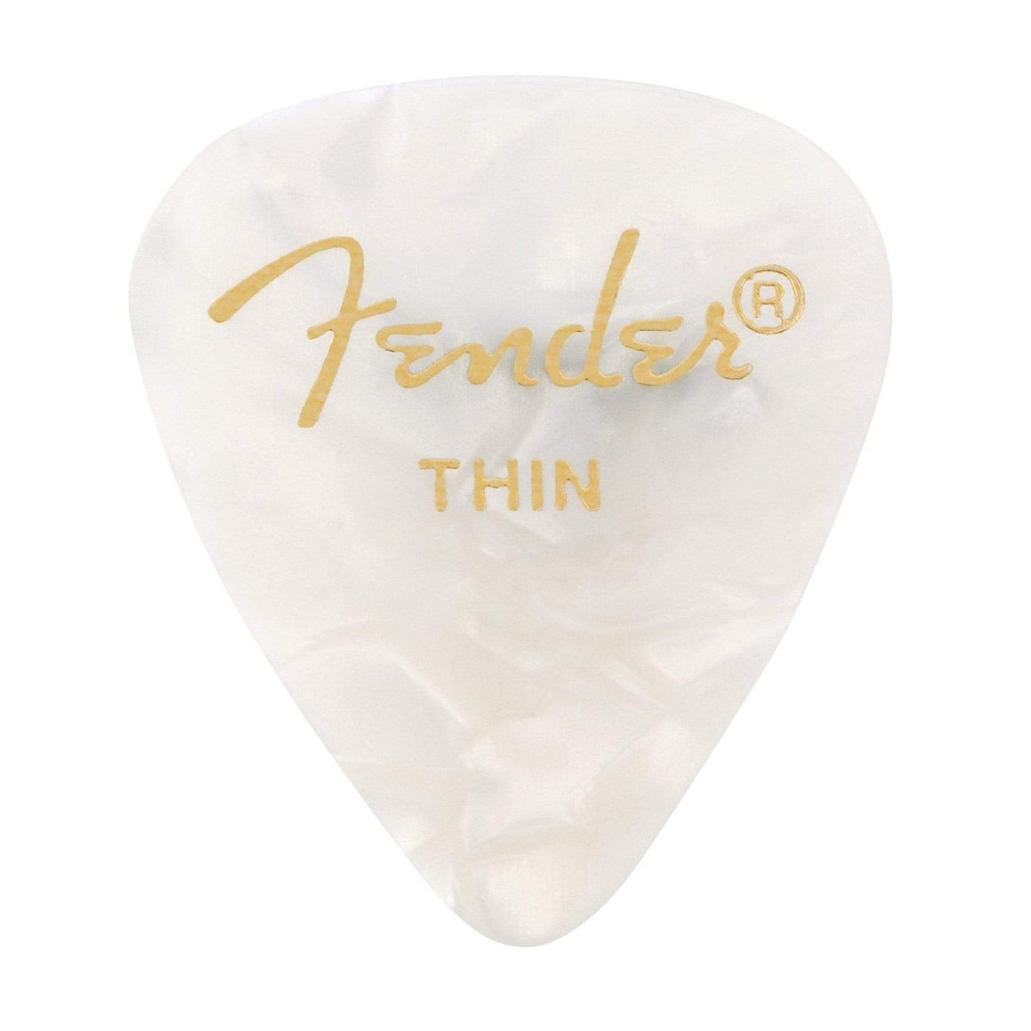 Fender 351 Pick Pack White MOTO Thin 4 Pack (48) Bundle Accessories / Picks