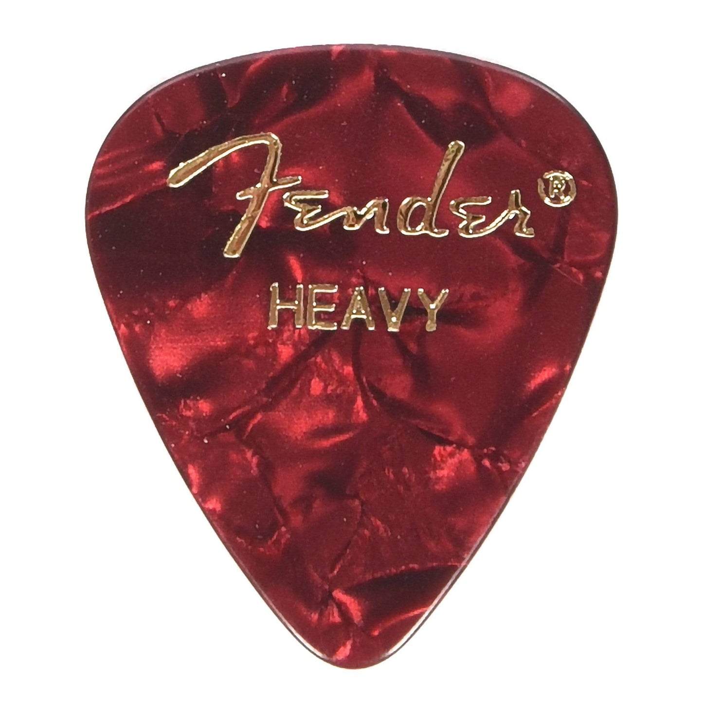 Fender 351 Picks Red MOTO Heavy 4 Pack (48) Bundle Accessories / Picks