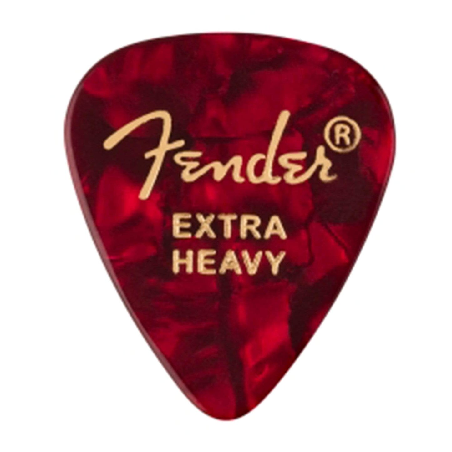 Fender Red Moto Extra Heavy 12 Pack Accessories / Picks