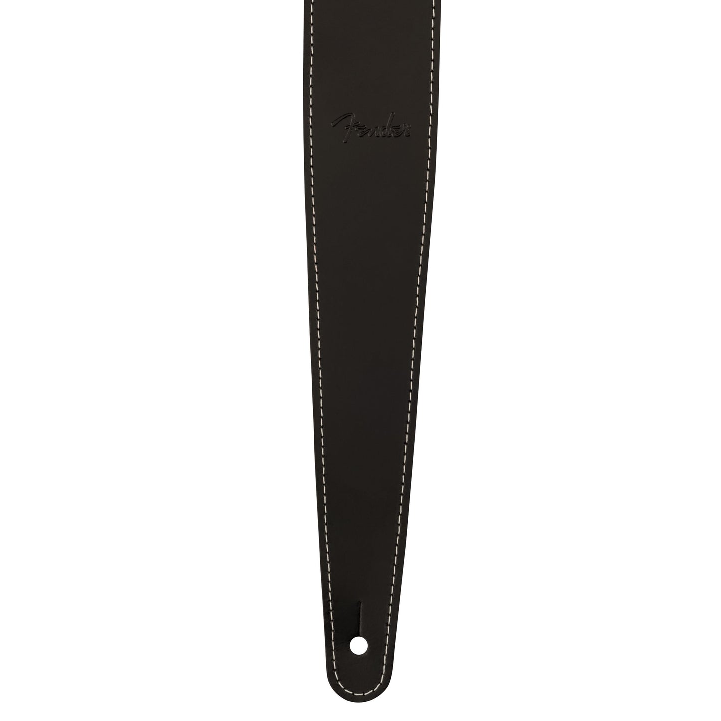 Fender 2" Essentials Leather Strap Black Accessories / Straps