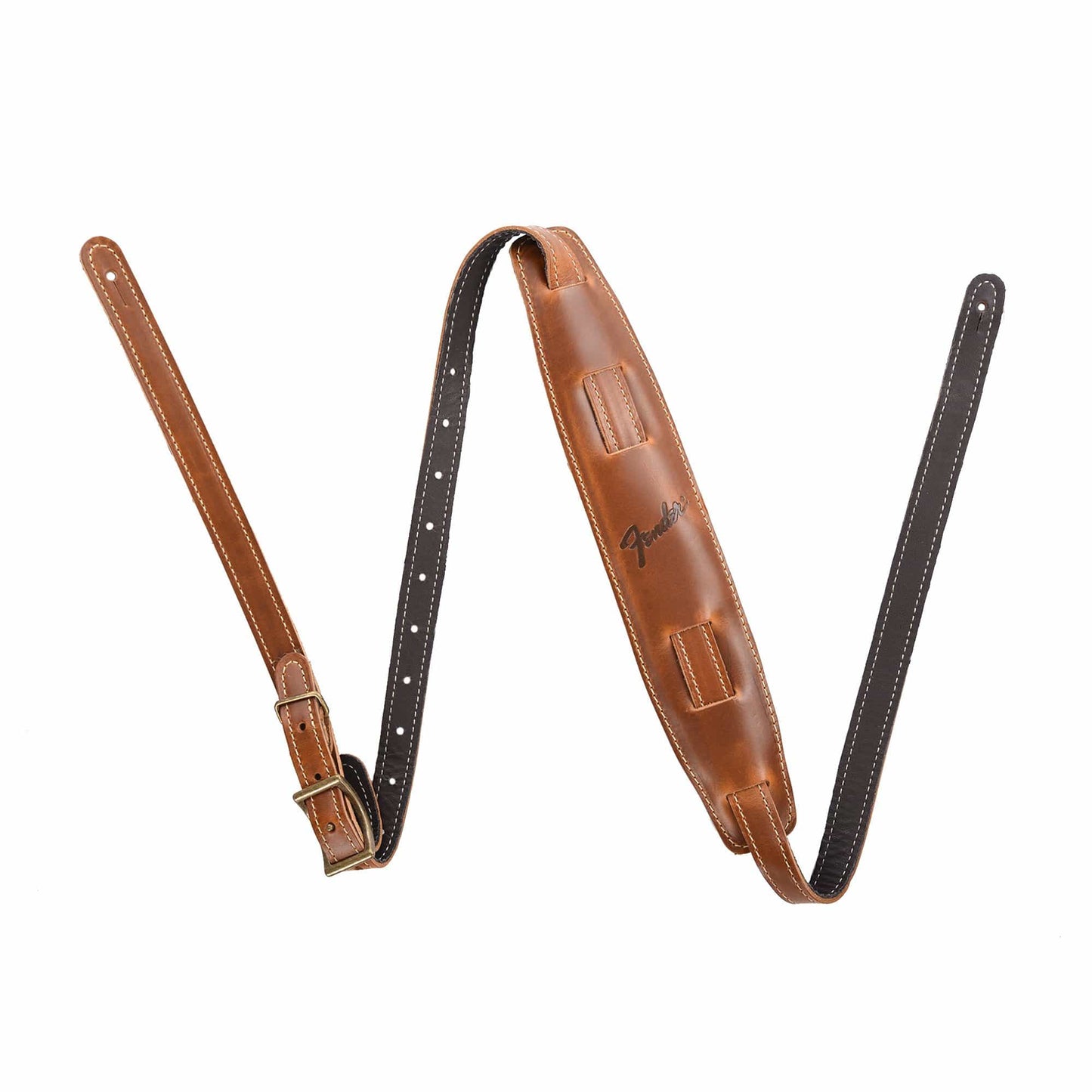 Fender Mustang Saddle Strap Butterscotch Accessories / Straps