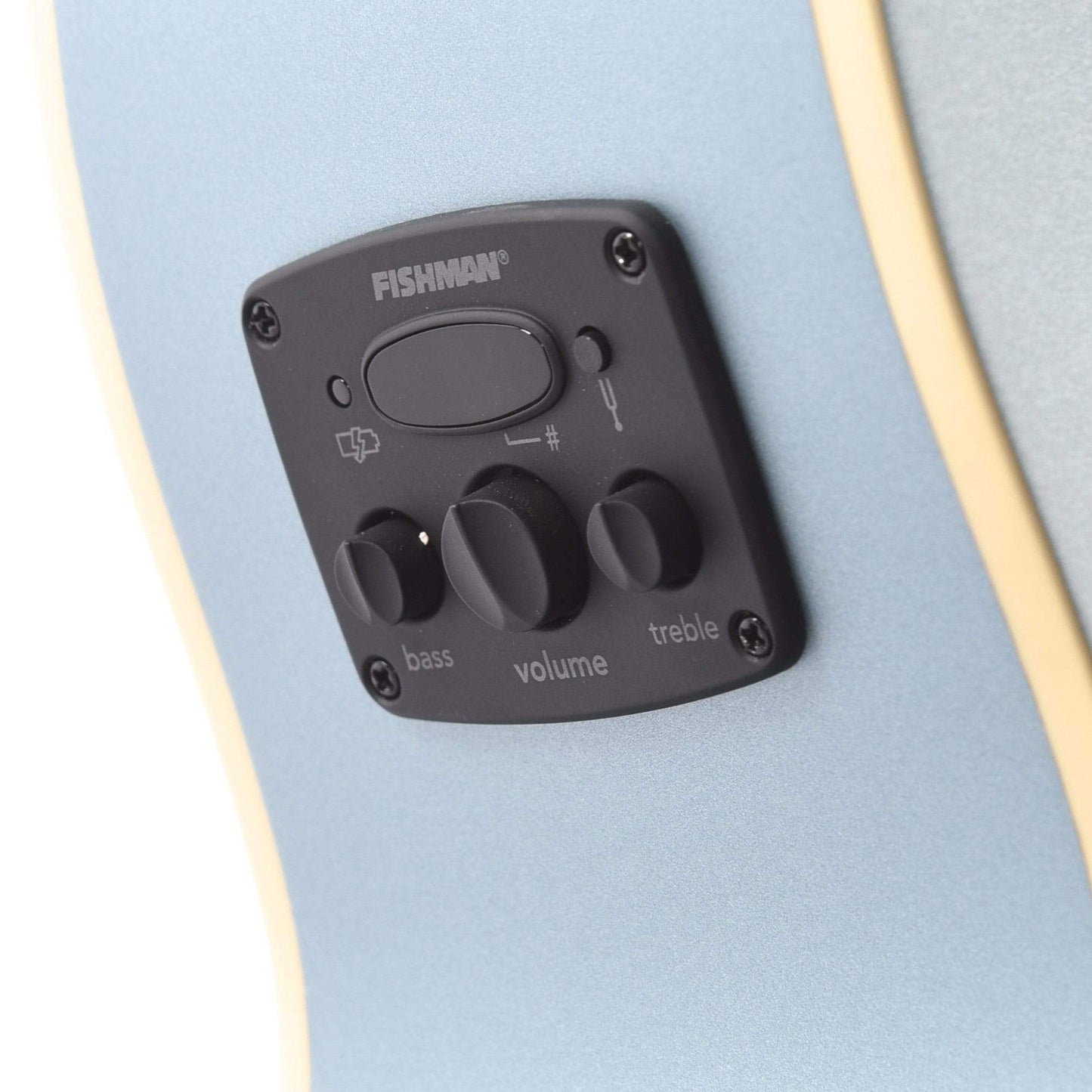 Fender Newporter Player Acoustic Ice Blue Satin Acoustic Guitars / Built-in Electronics