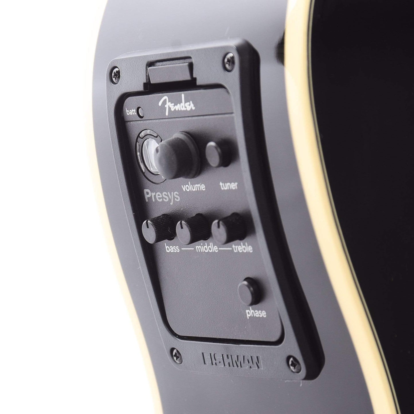 Fender 10th Anniversary Tim Armstrong Hellcat Acoustic Black Acoustic Guitars / Concert