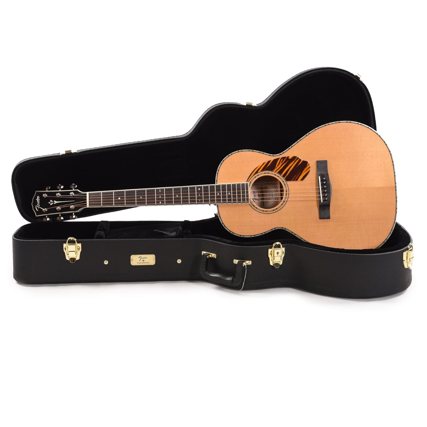 Fender Paramount PS-220E Parlor Natural Acoustic Guitars / Parlor