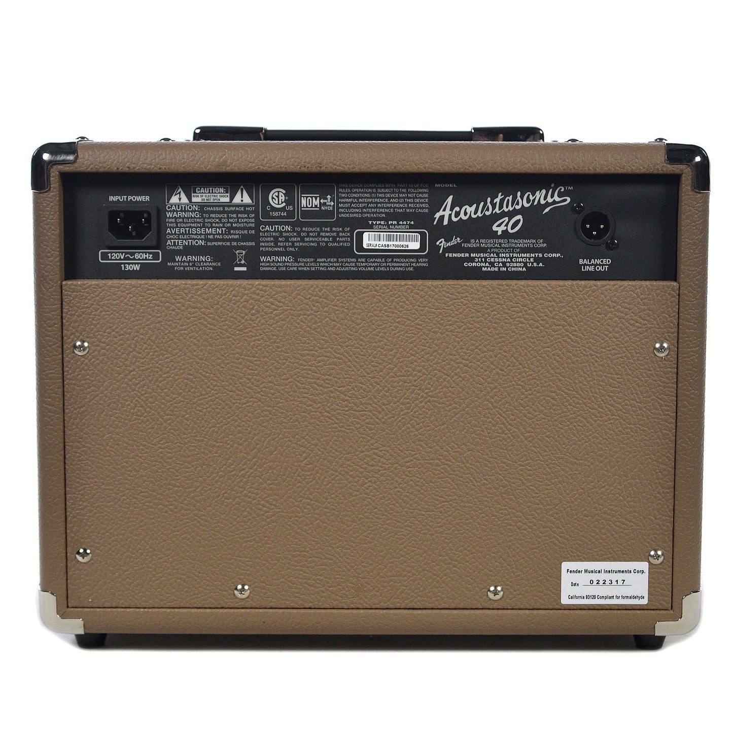 Fender Acoustasonic 40 USED Amps / Acoustic Amps