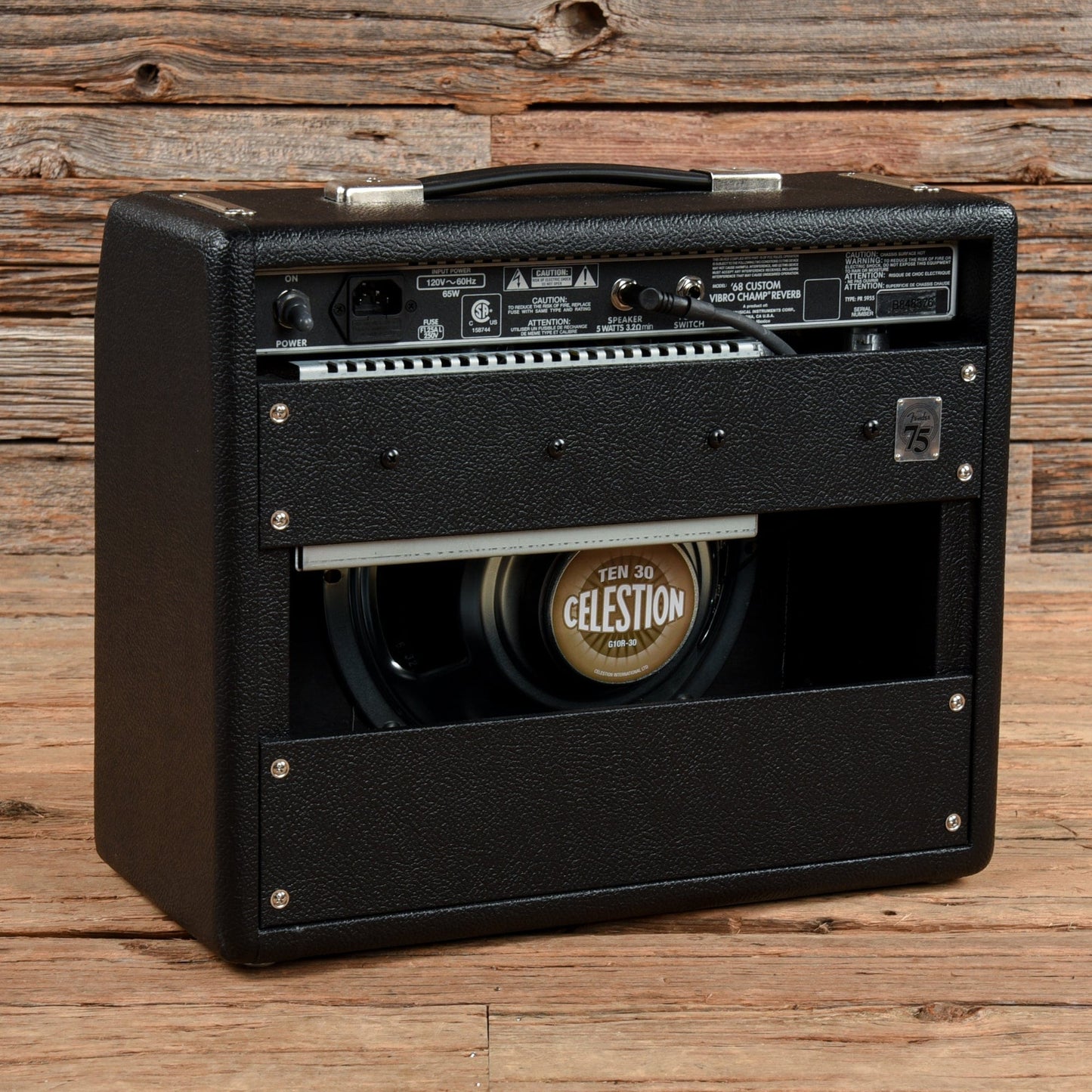 Fender '68 Custom Pro Vibro Champ Reverb 5-Watt 1x10" Guitar Combo Amps / Guitar Combos