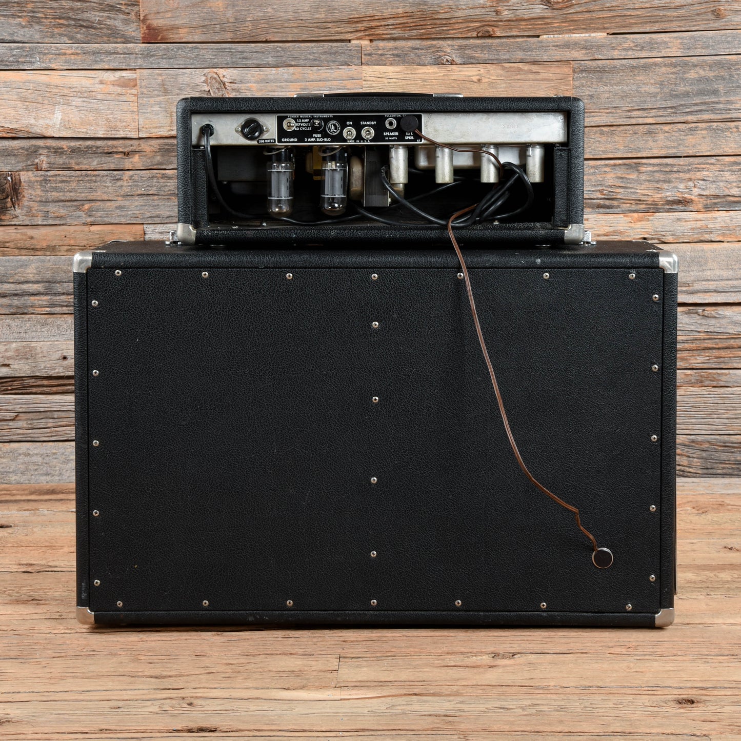 Fender Bassman-Amp Piggyback 1966 Amps / Guitar Combos