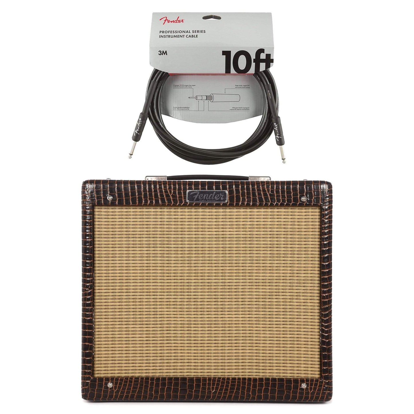 Fender Blues Jr IV FSR Gator w/Jensen P12Q Speaker Cable Bundle Amps / Guitar Combos