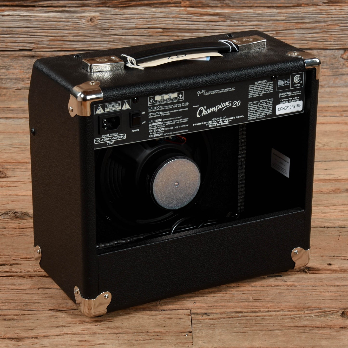 Fender Champion 20 20-Watt 1x8" Guitar Practice Amp Amps / Guitar Combos