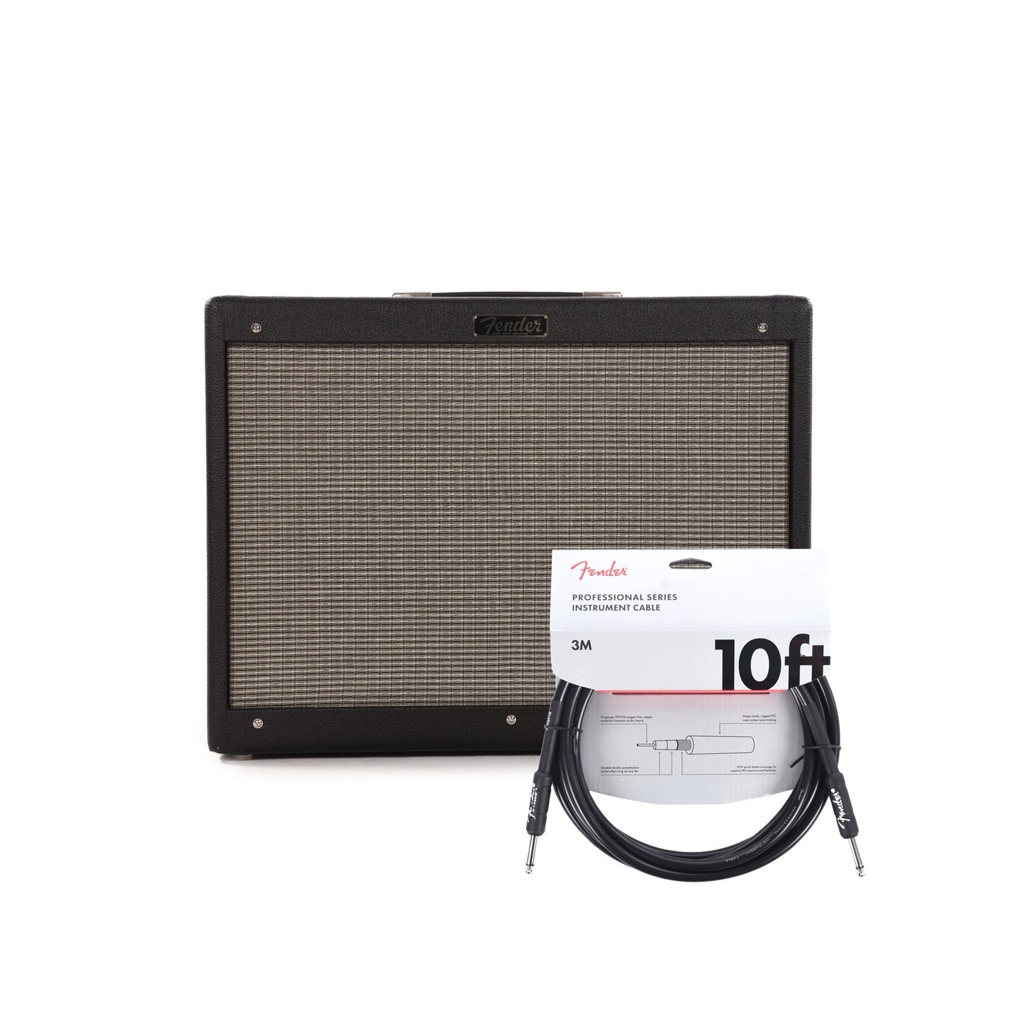 Fender Hot Rod Deluxe IV 1x12 Combo Black 2/ Celestion Redback Speaker and (1) Cable Bundle Amps / Guitar Combos