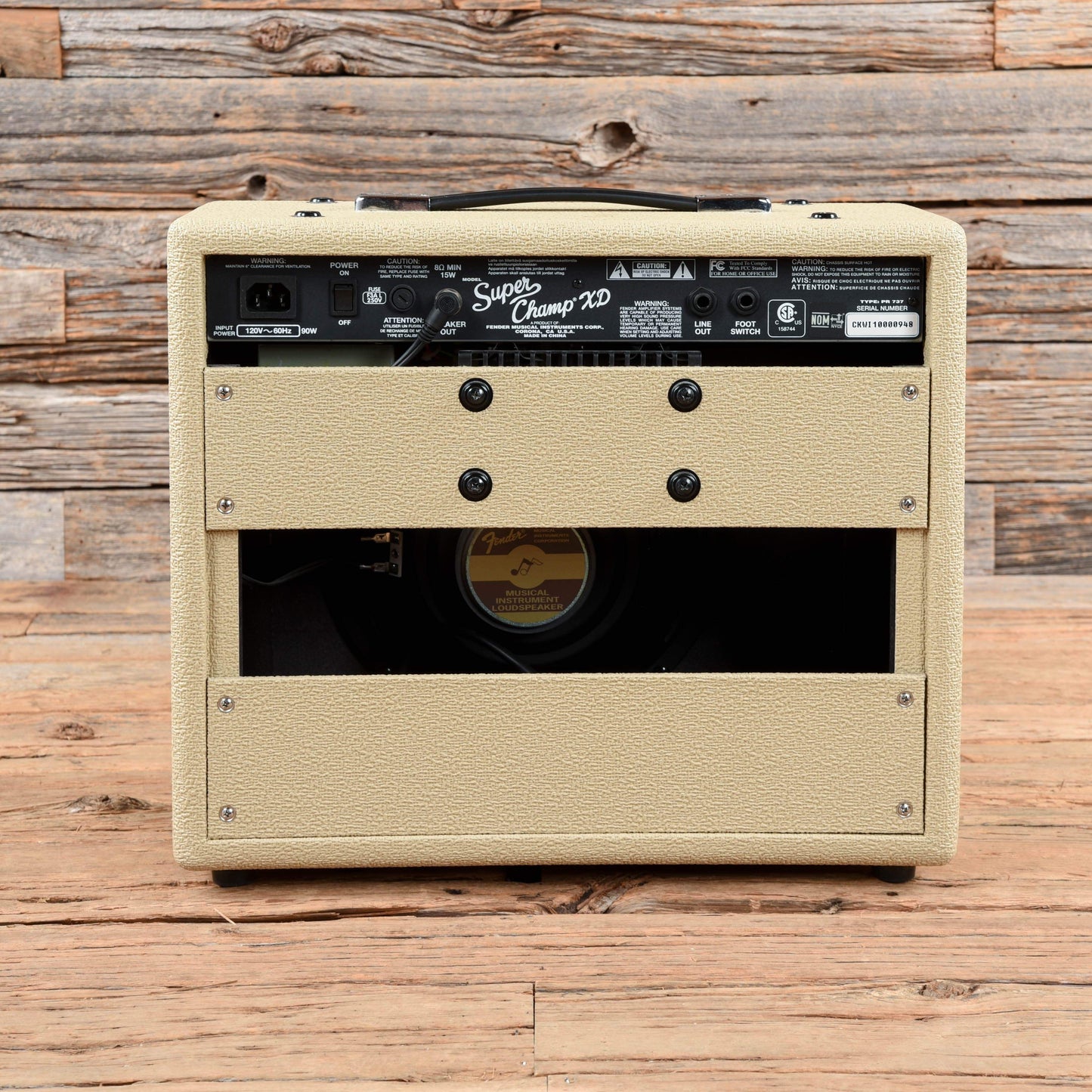 Fender Limited Edition Super Champ XD Blonde 2010 Amps / Guitar Combos