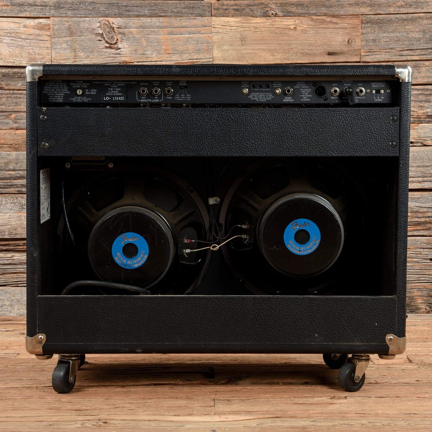 Fender "The Twin" 2x12 Combo 1980s Amps / Guitar Combos