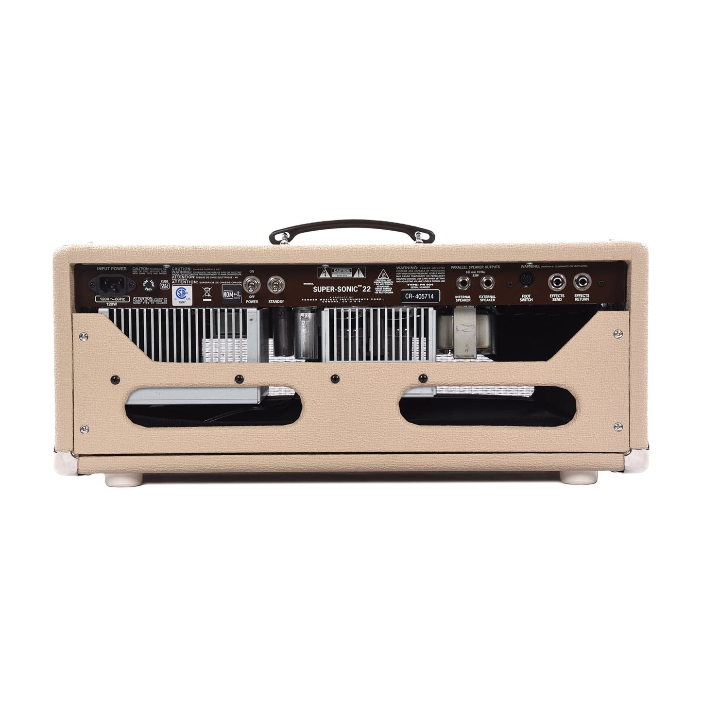 Fender Super-Sonic 22w Head Blonde Amps / Guitar Heads