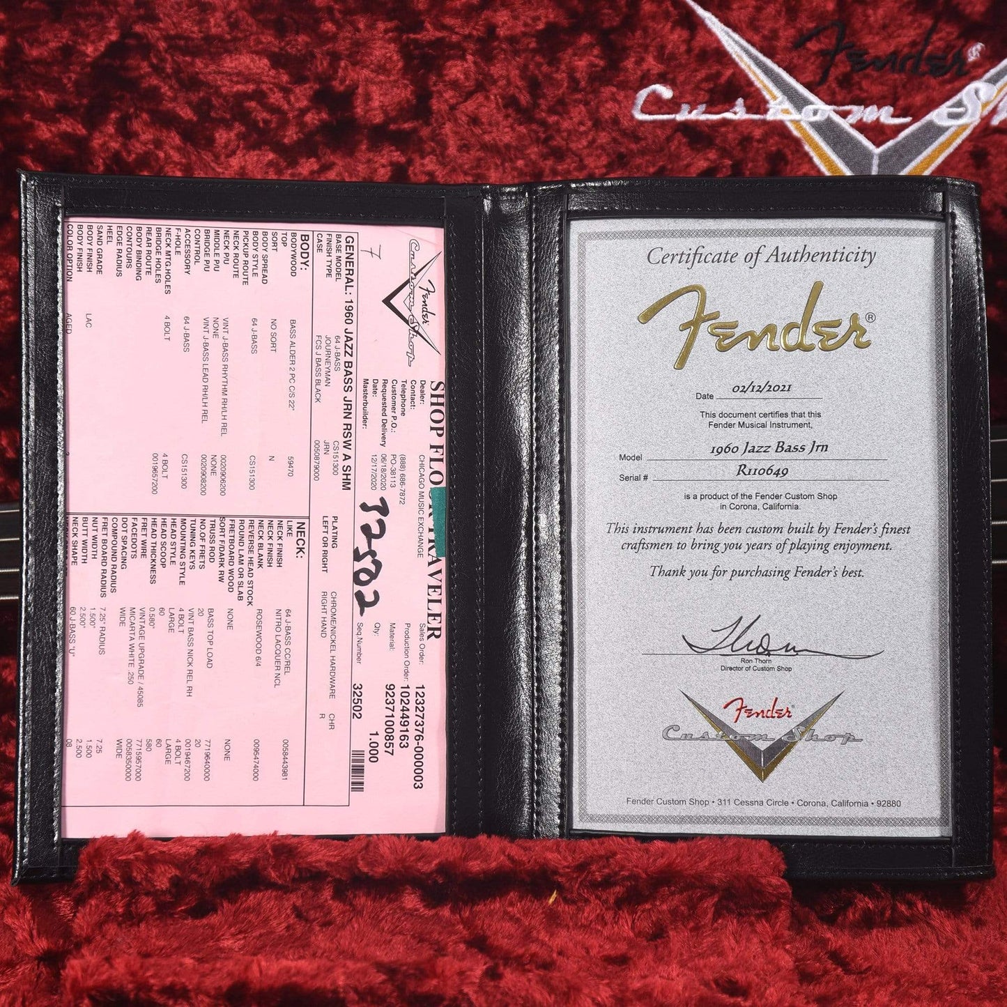 Fender Custom Shop 1960 Jazz Bass "CME Spec" Journeyman Relic Aged Sherwood Metallic w/Rosewood Neck Bass Guitars / 4-String