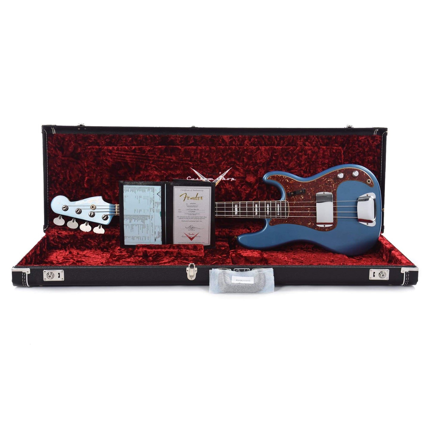 Fender Custom Shop Limited Edition P/J Bass Journeyman Aged Lake Placid Blue Bass Guitars / 4-String
