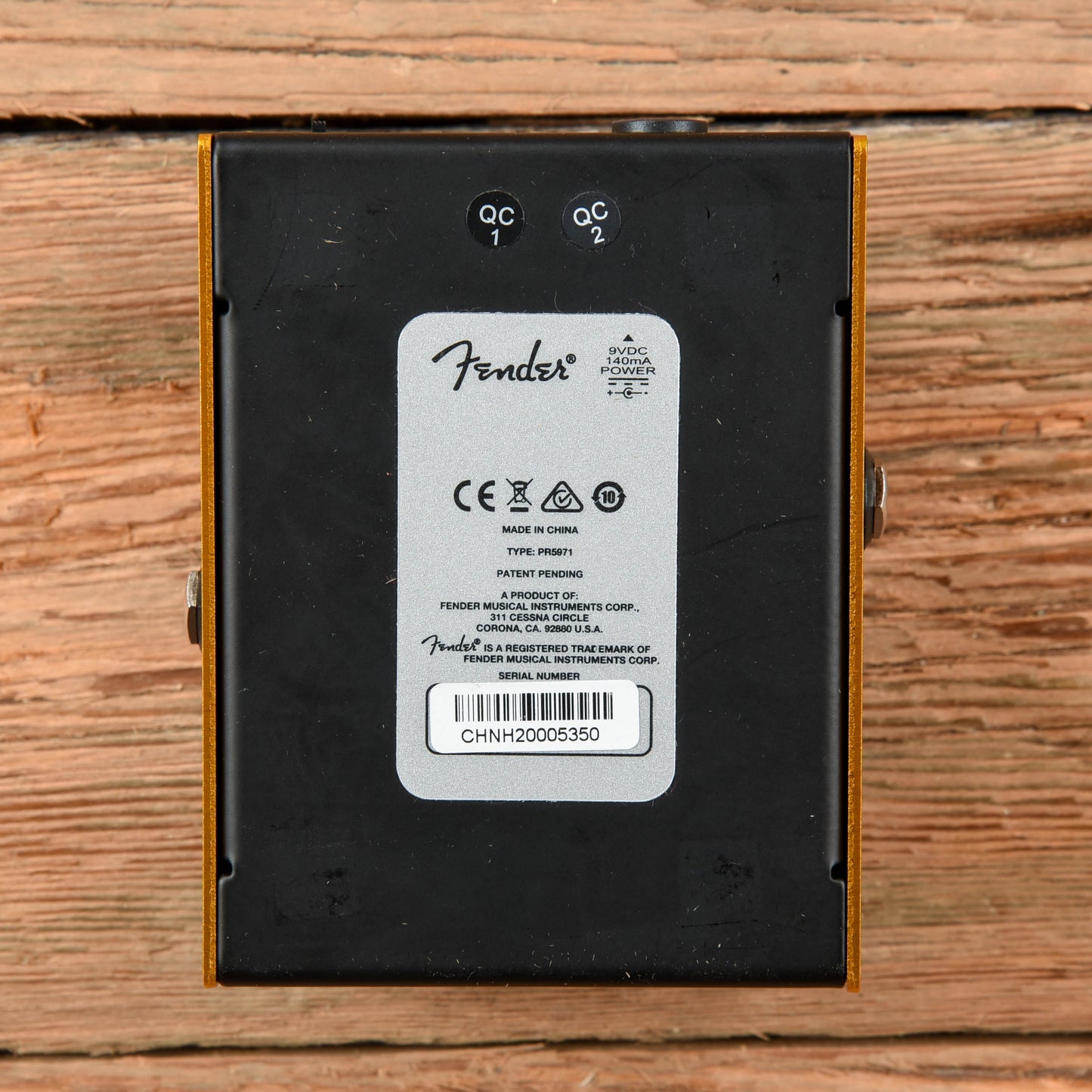 Fender Trapper Bass Distortion Pedal Effects and Pedals / Bass Pedals