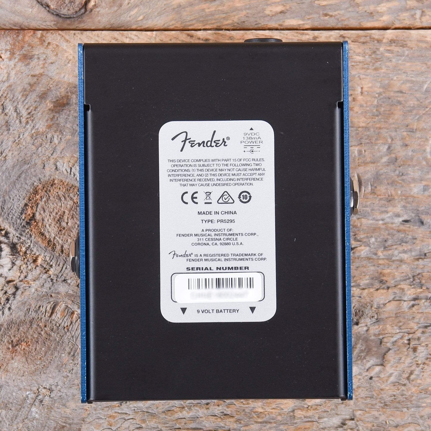 Fender Mirror Image Delay Pedal Effects and Pedals / Delay