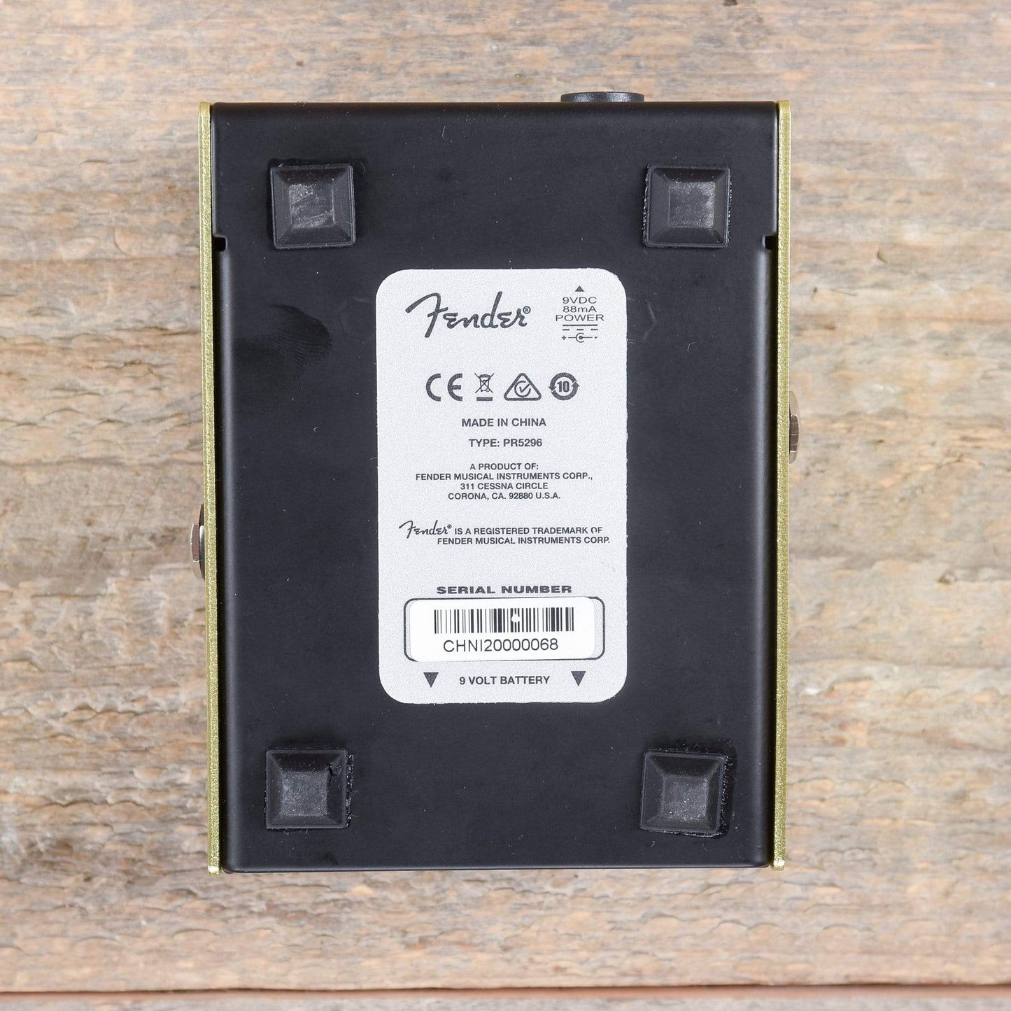 Fender Pugilist Distortion Pedal Effects and Pedals / Distortion