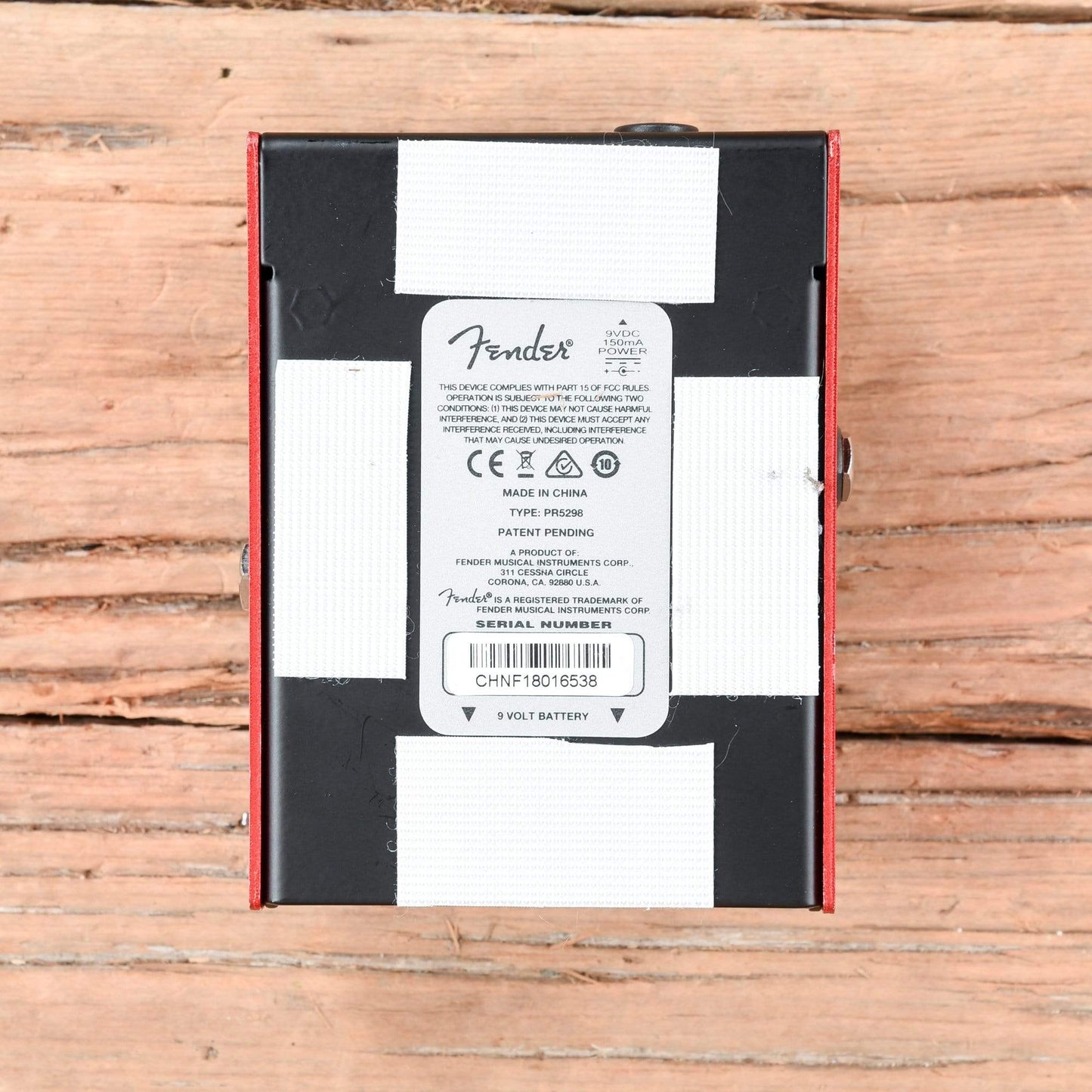 Fender Santa Ana Overdrive Effects and Pedals / Overdrive and Boost